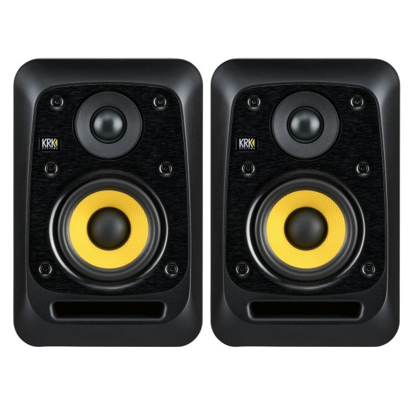 KRK V4 Series Five 4 Studio Monitors, Pair - Bundle