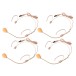 Citronic TU4 Quad PLL Mic Set 4 Bodypack - Neckband Mics