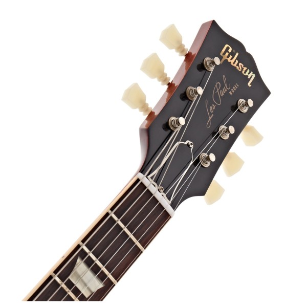 Gibson Custom 1960 Les Paul Standard Reissue VOS, Tangerine Burst #04555 - headstock
