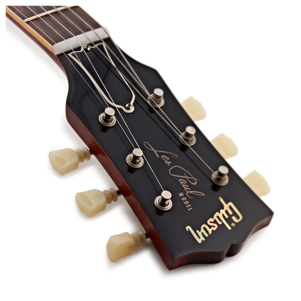 Gibson Custom 1960 Les Paul Standard Reissue VOS, Tangerine Burst #04555 - headstock logo