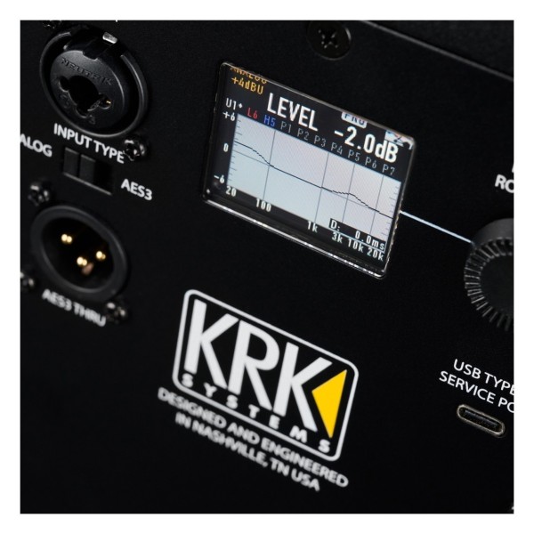 KRK V8 Series Five Studio Monitor - Rear Detail