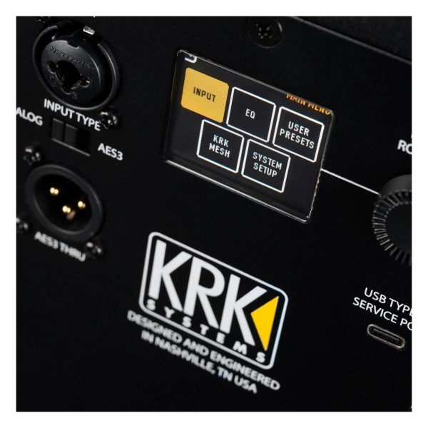KRK V8 Series Five Studio Monitor - Rear Detail 2