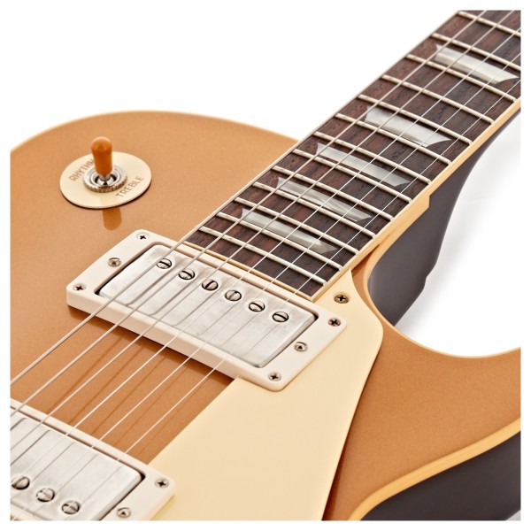 Gibson Custom 1957 Les Paul Goldtop Reissue VOS, Double Gold #76045 - upper frets