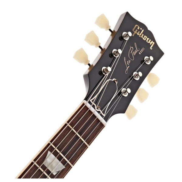 Gibson Custom 1957 Les Paul Goldtop Reissue VOS, Double Gold #76045 - headstock