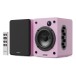 Majority D50X Bluetooth Bookshelf Speakers, Pink