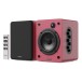 Majority D50X Bluetooth Bookshelf Speakers, Maroon