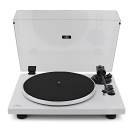 AVCOM Bluetooth Gira-discos Belt com agulha , branco Drive Audio-Technica