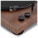 AVCOM Bluetooth Turntable System with Audio-Technica Stylus, Walnut