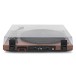 AVCOM Bluetooth Turntable System with Audio-Technica Stylus, Walnut