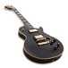 Gibson Custom 1968 Les Paul Custom Reissue, Ebony #603788 - angled shot