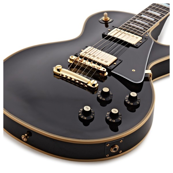 Gibson Custom 1968 Les Paul Custom Reissue, Ebony #603788 - body