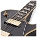 Gibson Custom 1968 Les Paul Custom Reissue, Ebony #603788 - upper frets