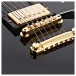 Gibson Custom 1968 Les Paul Custom Reissue, Ebony #603788 - bridge