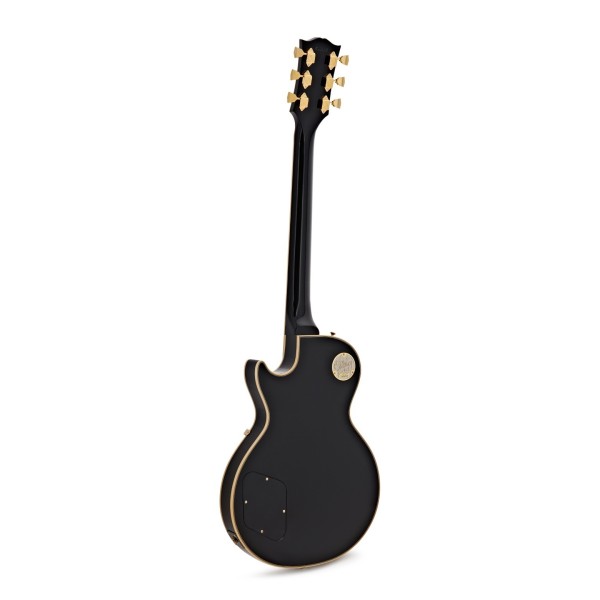 Gibson Custom 1968 Les Paul Custom Reissue, Ebony #603788 - back