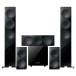 KEF R7 Meta 5.1 Speaker Package, Black Gloss - main  2 