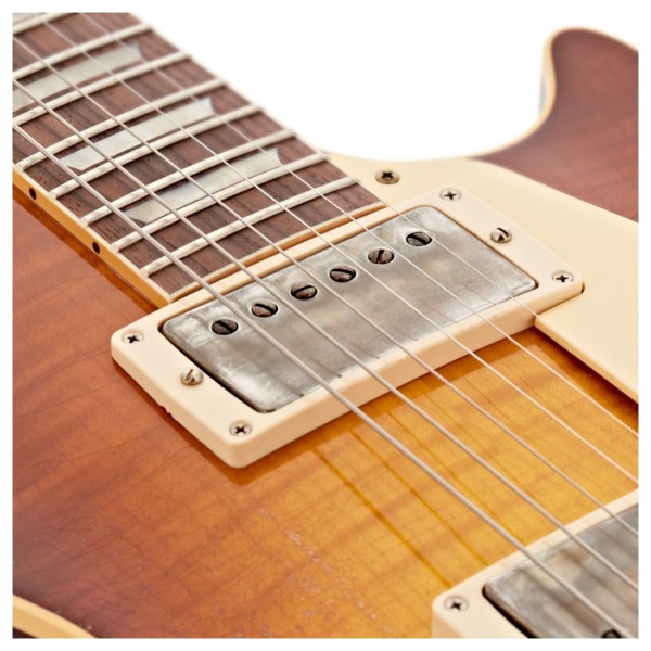 Gibson Custom 1959 Les Paul Standard Reissue Heavy Aged, Slow Iced Tea Fade #941345 - neck pickup