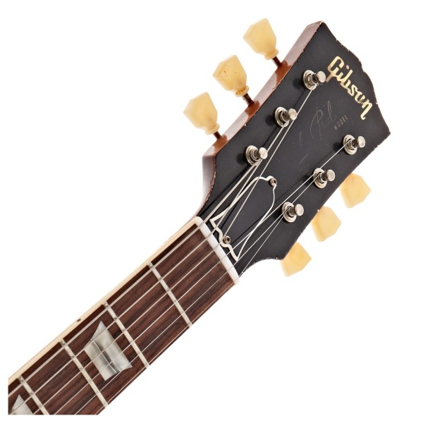 Gibson Custom 1959 Les Paul Standard Reissue Heavy Aged, Slow Iced Tea Fade #941345 - headstock