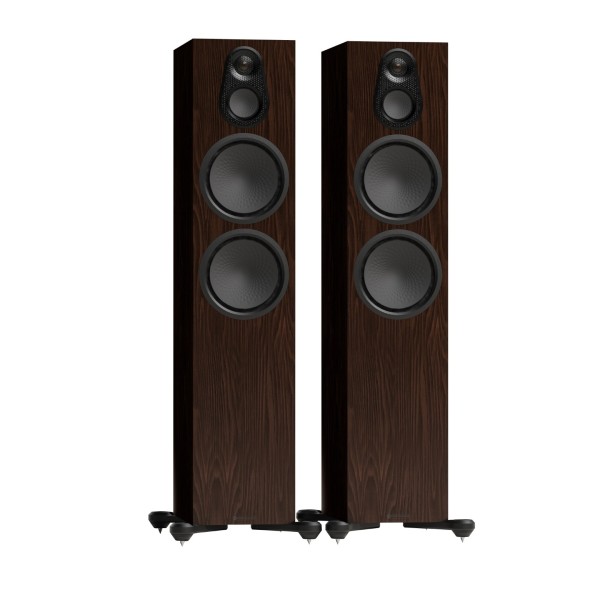 Monitor Audio Silver 500 8G Floorstanding Speakers (Pair), European Walnut - main 