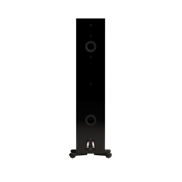 Monitor Audio Silver 500 8G Floorstanding Speakers (Pair), High Gloss Black - rear 