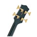Gretsch Limited Edition Streamliner Jet Club Bass Single-Cut, Gold Hardware, Cadillac Green - back of headstock