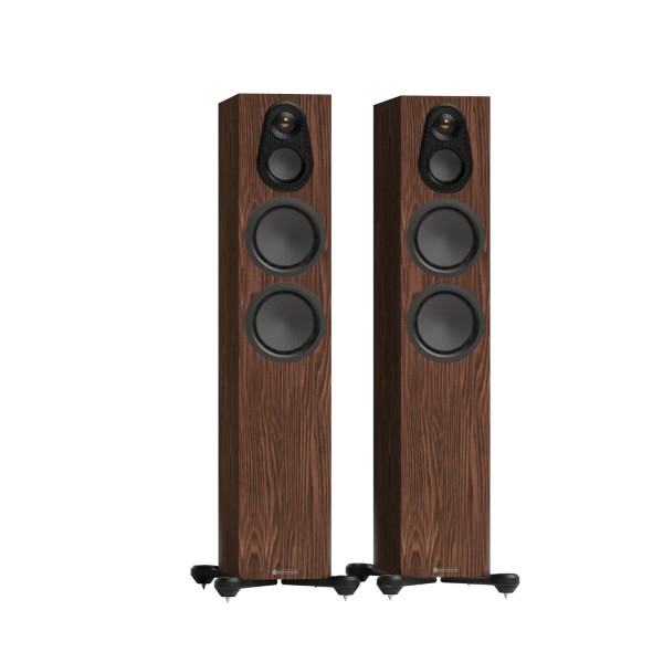 Monitor Audio Silver 300 8G Floorstanding Speakers (Pair), European Walnut - main 
