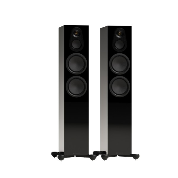 Monitor Audio Silver 300 8G Floorstanding Speakers (Pair), High Gloss Black - main 