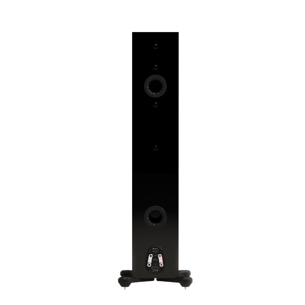 Monitor Audio Silver 300 8G Floorstanding Speakers (Pair), High Gloss Black -rear 