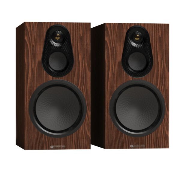 Monitor Audio Silver 100 8G Standmount Speakers (Pair), European Walnut - main 