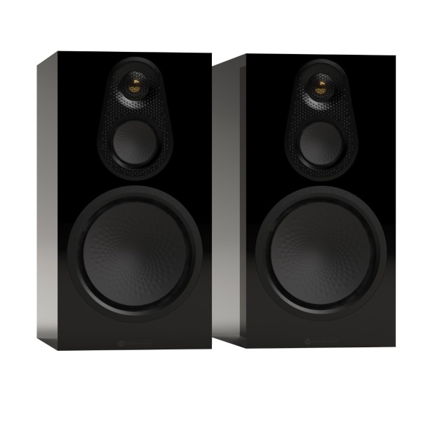 Monitor Audio Silver 100 8G Standmount Speakers (Pair), High Gloss Black - main 