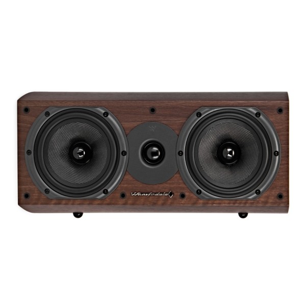 Wharfedale Diamond 9.CS Walnut Centre Speaker Front View