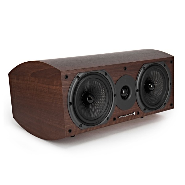Wharfedale Diamond 9.CS Walnut Centre Speaker Side View
