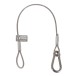 Equinox 25kg Stainless Steel Safety Wire with Carabiner, 35cm