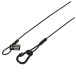 Equinox 75cm Black Stainless Steel Safety Wire 25kg -  Safety Tag