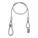 Equinox 50kg PVC Coated Safety Wire, 75cm - Front