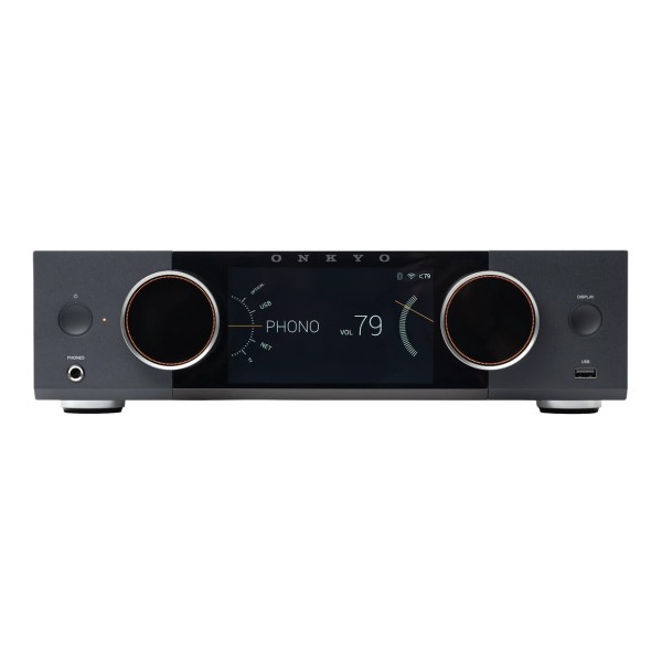 Onkyo Muse Y-50 Network Integrated Amplifier, Black - front 