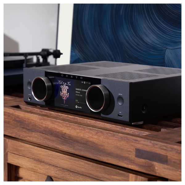 Onkyo Muse Y-50 Network Integrated Amplifier, Black - lifestlye 3 