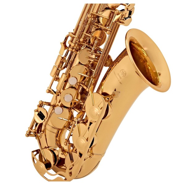 Yamaha YAS280 Student Alto Saxophone Package, Gold Lacquer 4