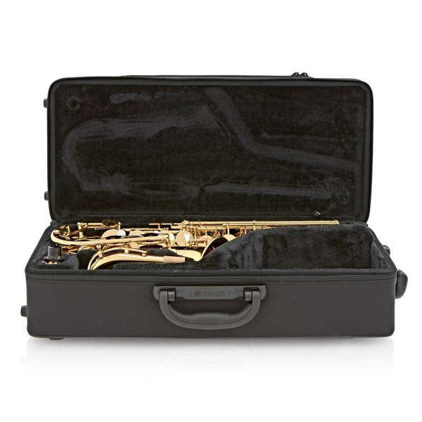 Yamaha YAS280 Student Alto Saxophone Package, Gold Lacquer 8