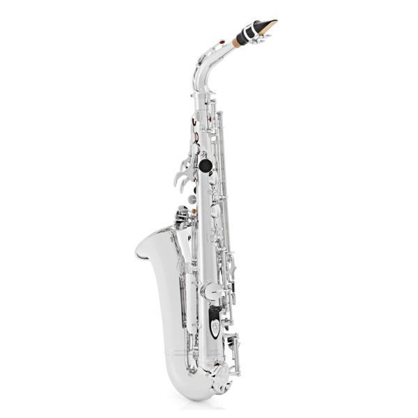 Yamaha YAS280 Student Alto Saxophone Package, Silver Plated 2