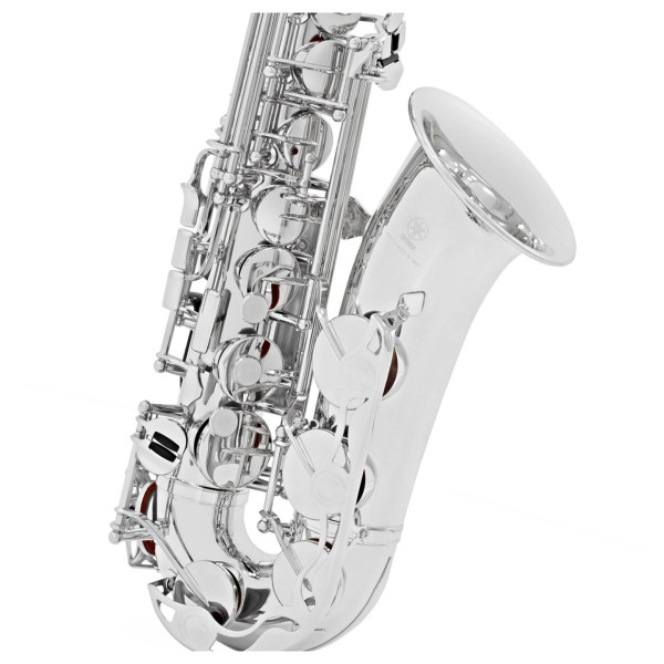 Yamaha YAS280 Student Alto Saxophone Package, Silver Plated 3