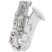 Yamaha YAS280 Student Alto Saxophone Package, Silver Plated 3