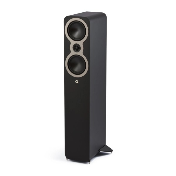 Q Acoustics 3040c Floorstanding Speakers (Pair), Satin Black - driver