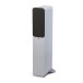 Q Acoustics 3040c Floorstanding Speakers (Pair), Satin White - grille 