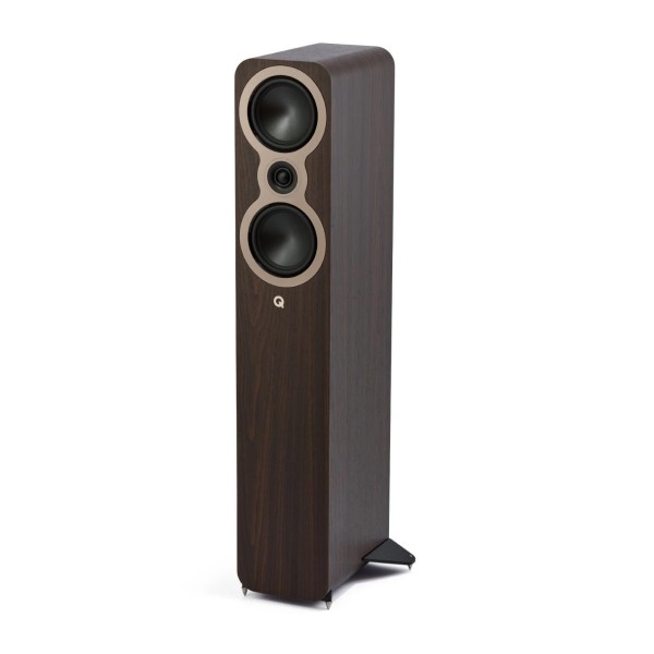Q Acoustics 3040c Floorstanding Speakers (Pair), Walnut - driver