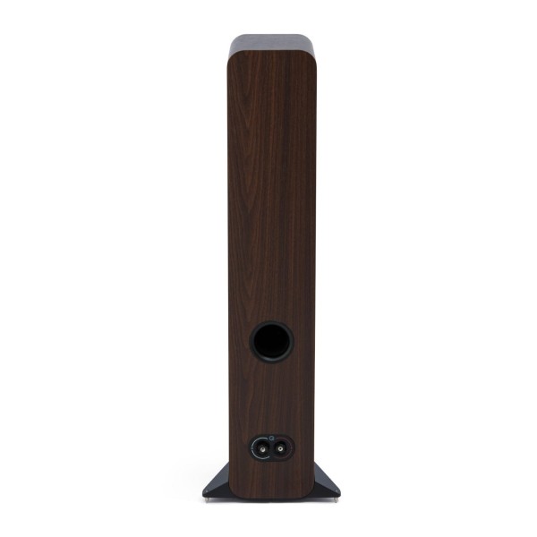Q Acoustics 3040c Floorstanding Speakers (Pair), Walnut rear 