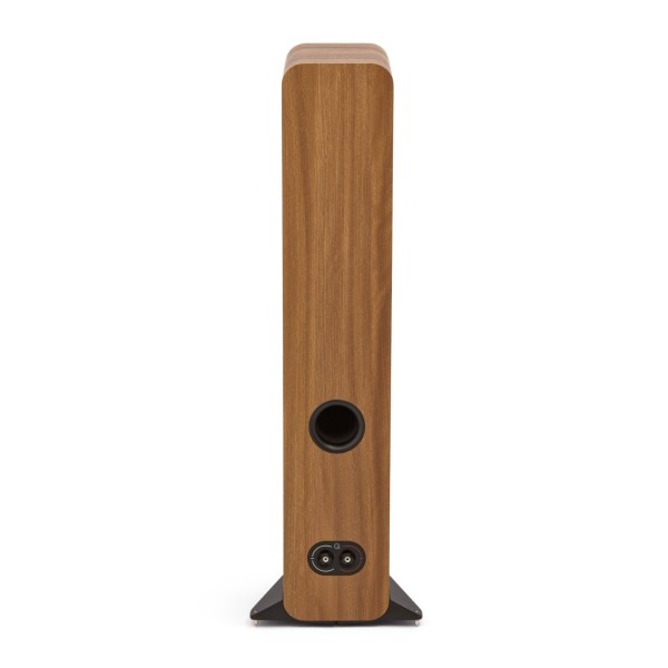 Q Acoustics 3040c Floorstanding Speakers (Pair), Pin Oak - rear 