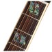 Gibson Custom Hummingbird Elegant Koa, Honey Burst - abalone inlays