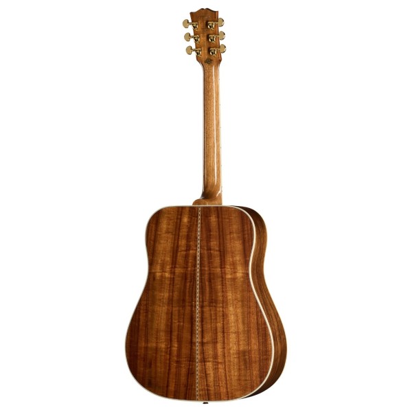 Gibson Custom Hummingbird Elegant Koa, Honey Burst - back