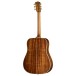 Gibson Custom Hummingbird Elegant Koa, Honey Burst - back