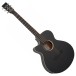 Tanglewood TB4CE Blackbird Super Folk Left Handed Acoustic, Smokestack Black Satin